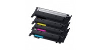 Complete set of 4 Compatible Samsung CLT 404S Laser Cartridges